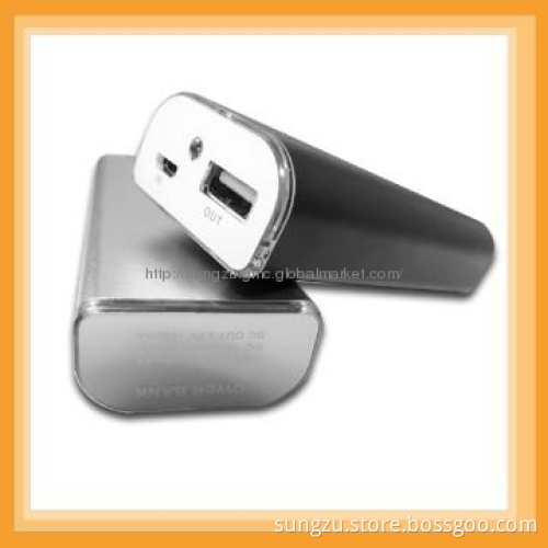 Colourful led indicator power bank charger